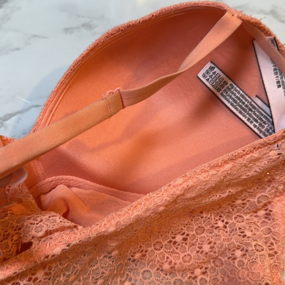 Victorias Secret Lace Bralette in Coral 32D - Picture 4 of 5